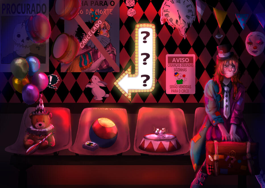 Circus waiting room